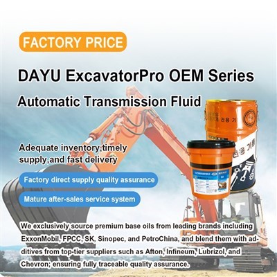 Fluide de transmission hydraulique spécial pour excavatrice